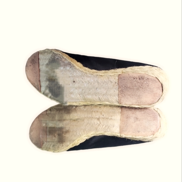 Ralph Lauren Women's Cecilia Wedge Navy Sandal Size 10 - Picture 3 of 4